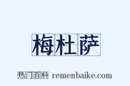 梅杜萨是什么意思的图片